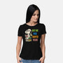 Just One More Chapter Please-Womens-Basic-Tee-turborat14