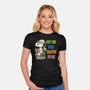Just One More Chapter Please-Womens-Fitted-Tee-turborat14
