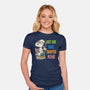 Just One More Chapter Please-Womens-Fitted-Tee-turborat14