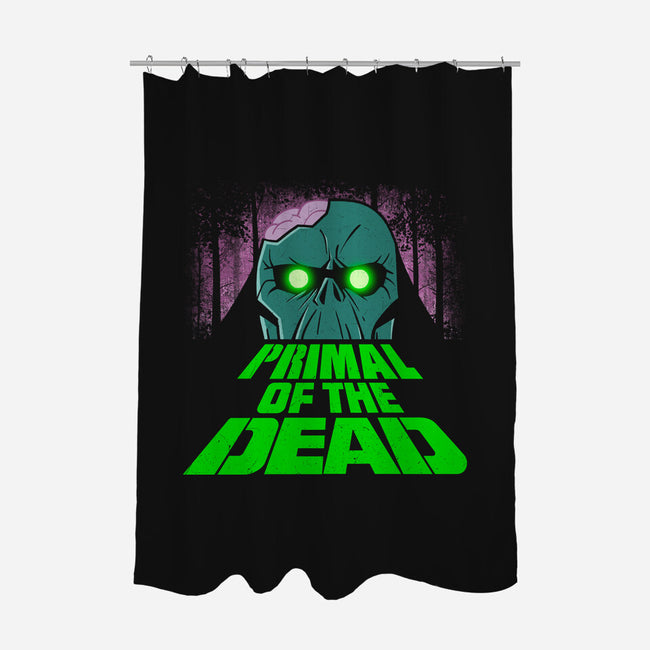 Primal Of The Dead-None-Polyester-Shower Curtain-Getsousa!