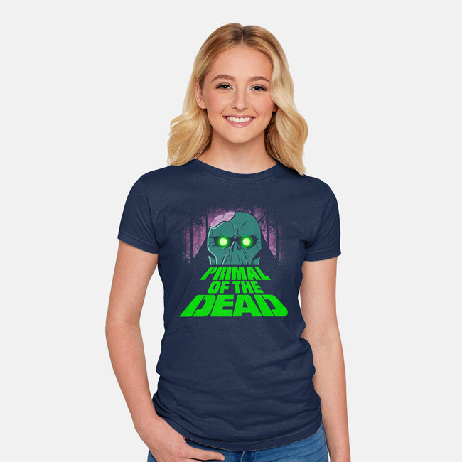 Primal Of The Dead-Womens-Fitted-Tee-Getsousa!