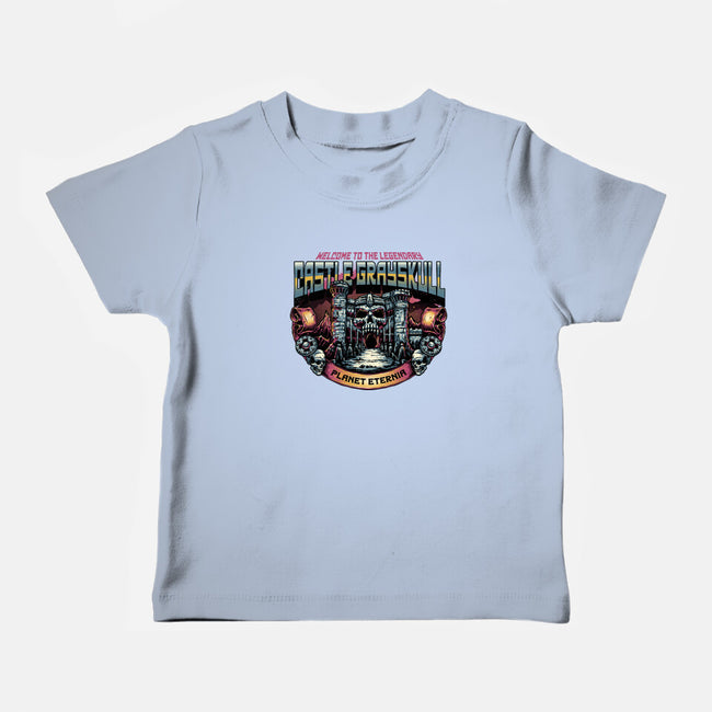 The Legendary Castle-Baby-Basic-Tee-glitchygorilla