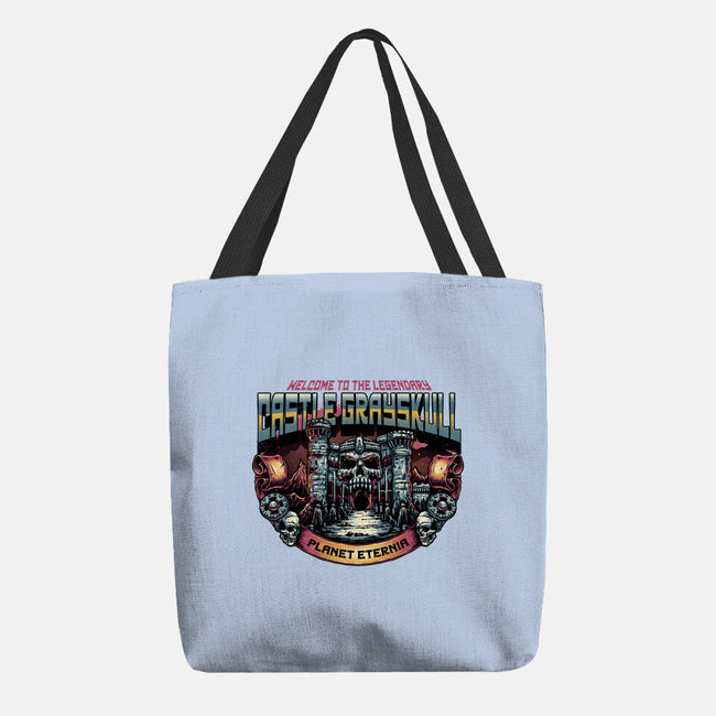 The Legendary Castle-None-Basic Tote-Bag-glitchygorilla