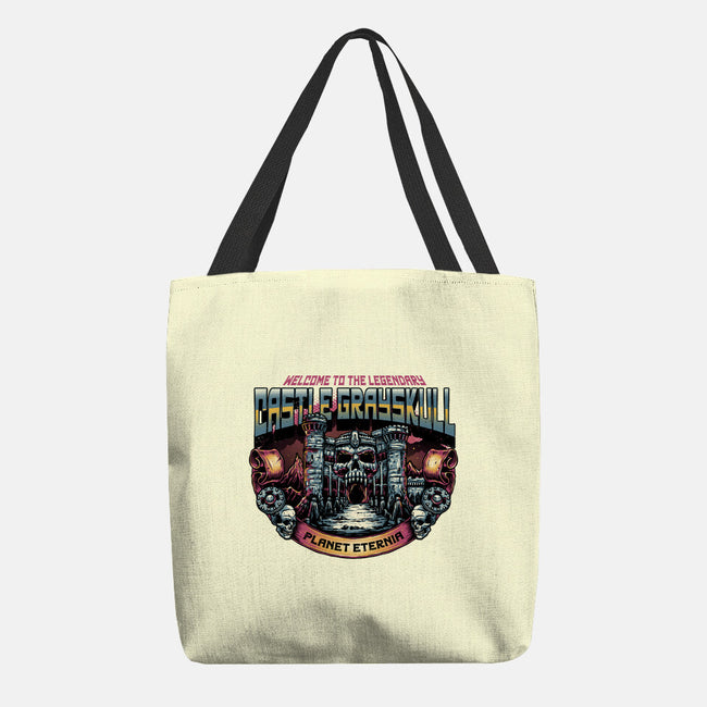 The Legendary Castle-None-Basic Tote-Bag-glitchygorilla