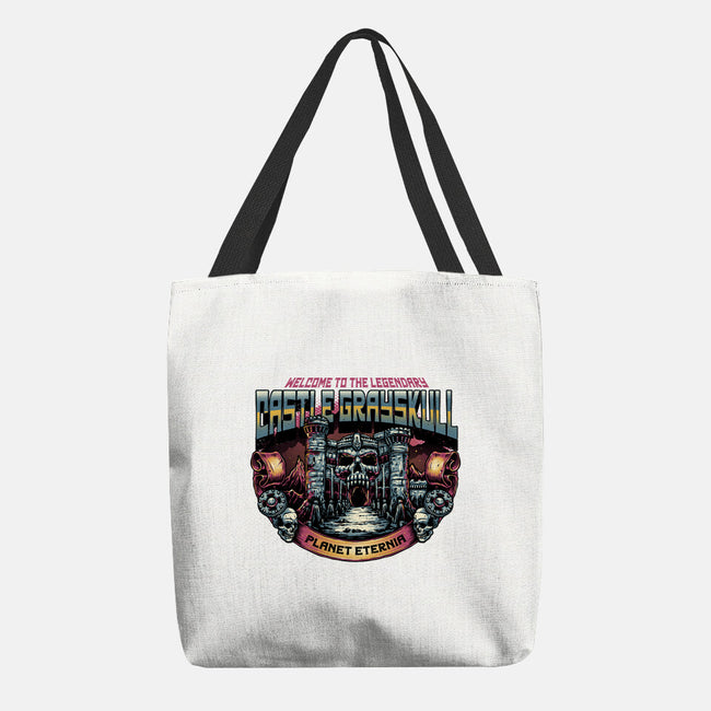 The Legendary Castle-None-Basic Tote-Bag-glitchygorilla