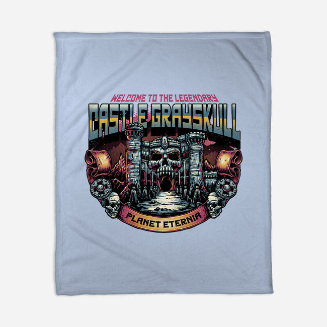 The Legendary Castle-None-Fleece-Blanket-glitchygorilla