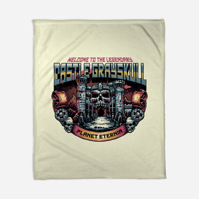 The Legendary Castle-None-Fleece-Blanket-glitchygorilla