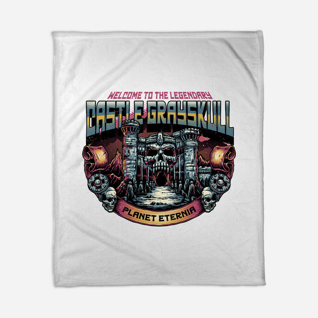 The Legendary Castle-None-Fleece-Blanket-glitchygorilla