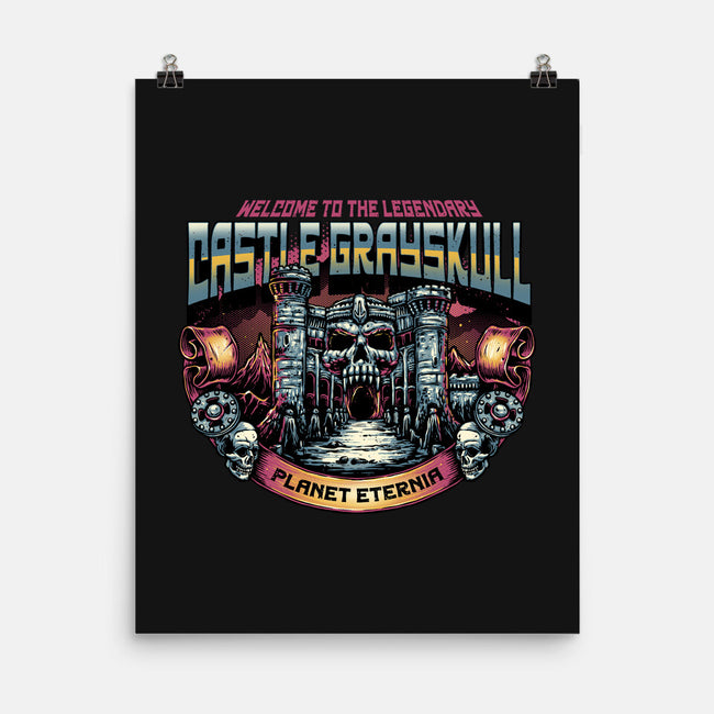 The Legendary Castle-None-Matte-Poster-glitchygorilla