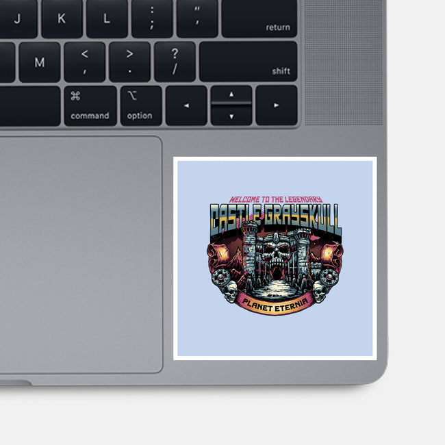 The Legendary Castle-None-Glossy-Sticker-glitchygorilla