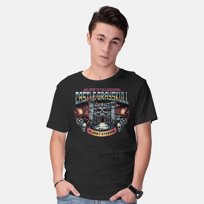 The Legendary Castle-Mens-Basic-Tee-glitchygorilla