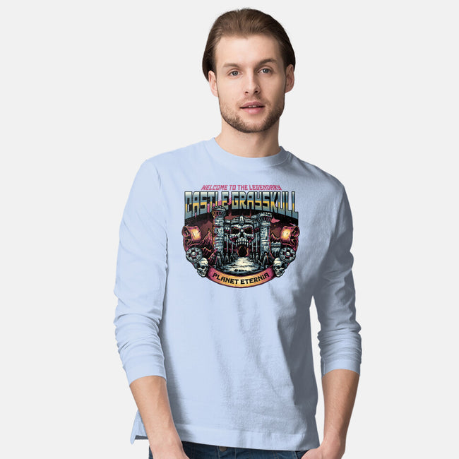 The Legendary Castle-Mens-Long Sleeved-Tee-glitchygorilla