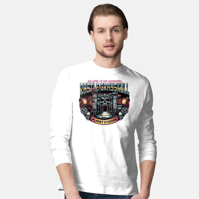 The Legendary Castle-Mens-Long Sleeved-Tee-glitchygorilla