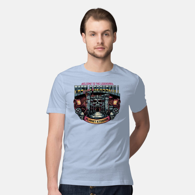 The Legendary Castle-Mens-Premium-Tee-glitchygorilla