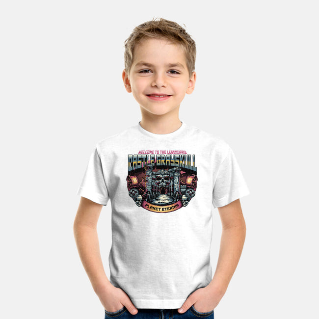 The Legendary Castle-Youth-Basic-Tee-glitchygorilla
