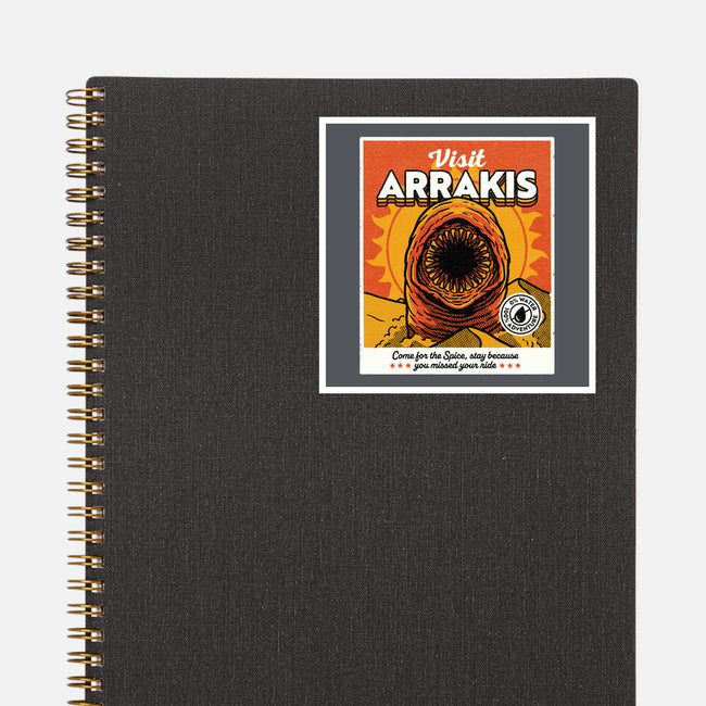 Come For The Spice-None-Glossy-Sticker-Popnotic