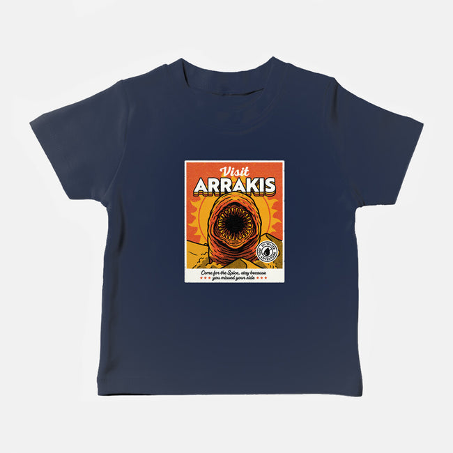 Come For The Spice-Baby-Basic-Tee-Popnotic