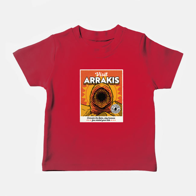 Come For The Spice-Baby-Basic-Tee-Popnotic