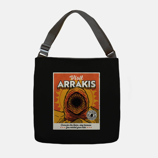 Come For The Spice-None-Adjustable Tote-Bag-Popnotic