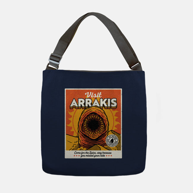 Come For The Spice-None-Adjustable Tote-Bag-Popnotic