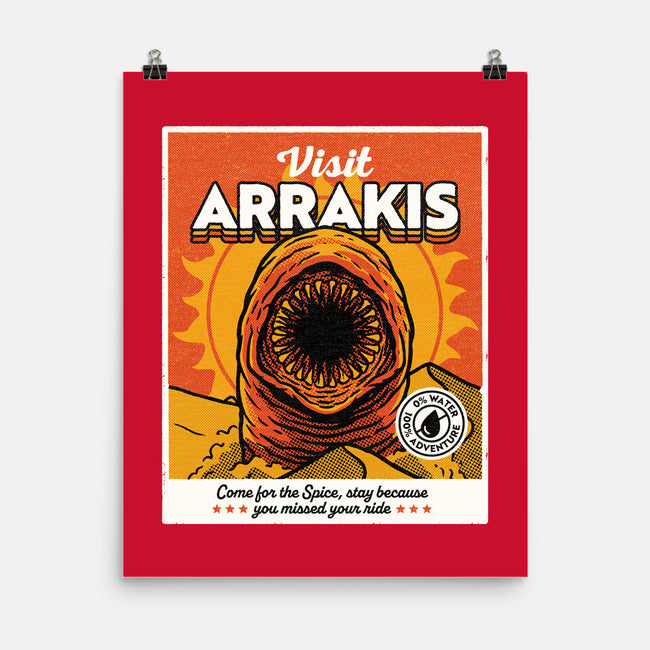 Come For The Spice-None-Matte-Poster-Popnotic