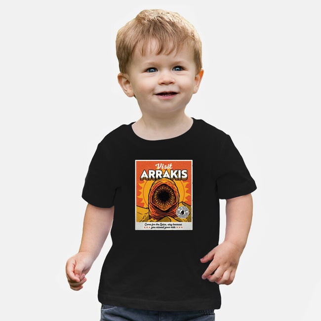 Come For The Spice-Baby-Basic-Tee-Popnotic