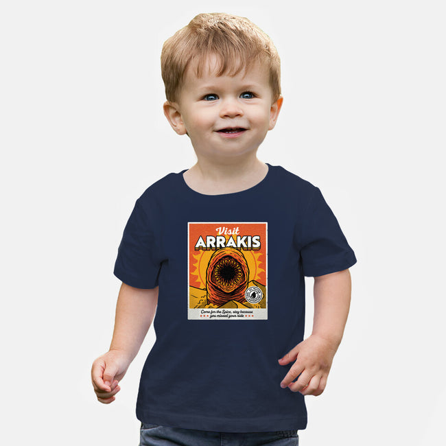 Come For The Spice-Baby-Basic-Tee-Popnotic