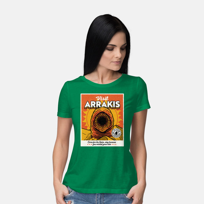 Come For The Spice-Womens-Basic-Tee-Popnotic