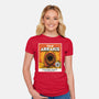 Come For The Spice-Womens-Fitted-Tee-Popnotic