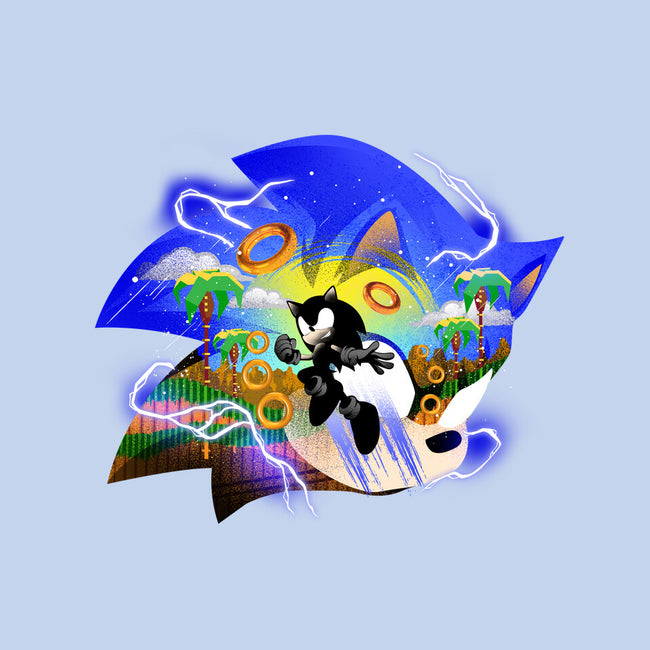 Faster Than Light Sonic-None-Fleece-Blanket-hypertwenty