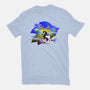 Faster Than Light Sonic-Womens-Fitted-Tee-hypertwenty