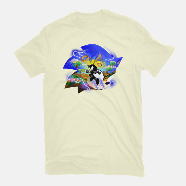 Faster Than Light Sonic-Mens-Premium-Tee-hypertwenty