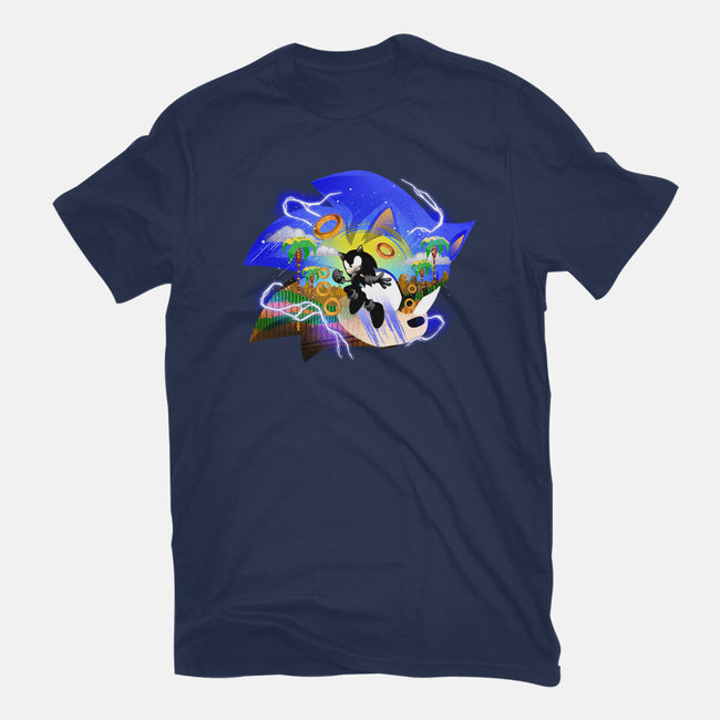 Faster Than Light Sonic-Mens-Heavyweight-Tee-hypertwenty