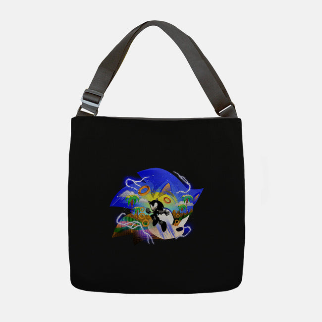 Faster Than Light Sonic-None-Adjustable Tote-Bag-hypertwenty