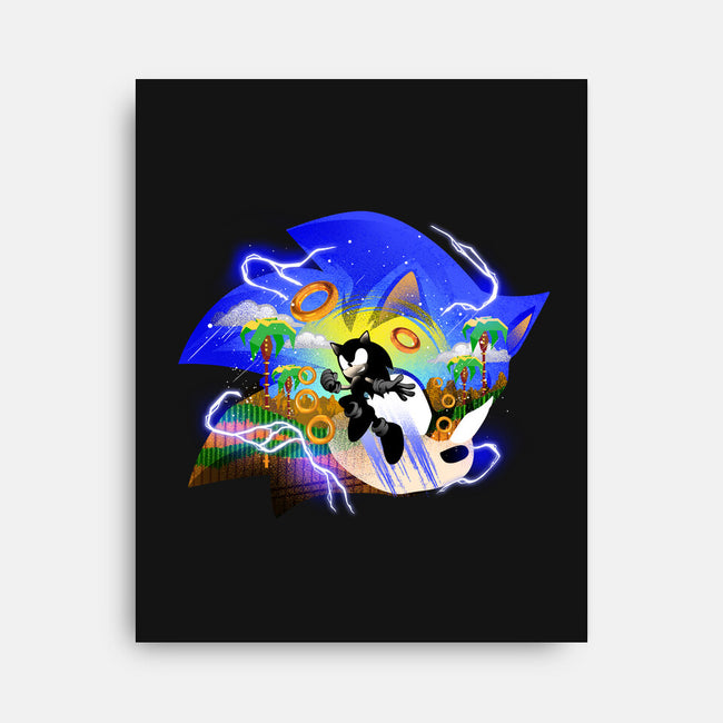 Faster Than Light Sonic-None-Stretched-Canvas-hypertwenty