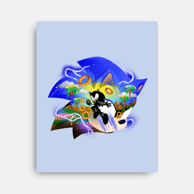 Faster Than Light Sonic-None-Stretched-Canvas-hypertwenty