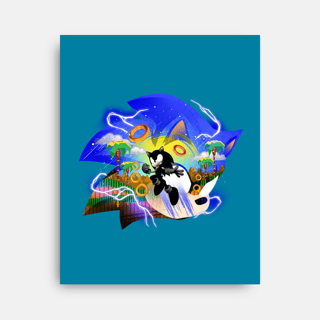 Faster Than Light Sonic-None-Stretched-Canvas-hypertwenty