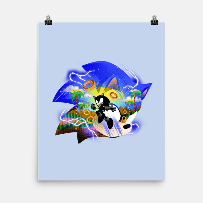 Faster Than Light Sonic-None-Matte-Poster-hypertwenty