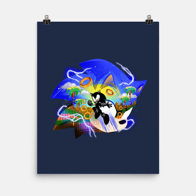 Faster Than Light Sonic-None-Matte-Poster-hypertwenty