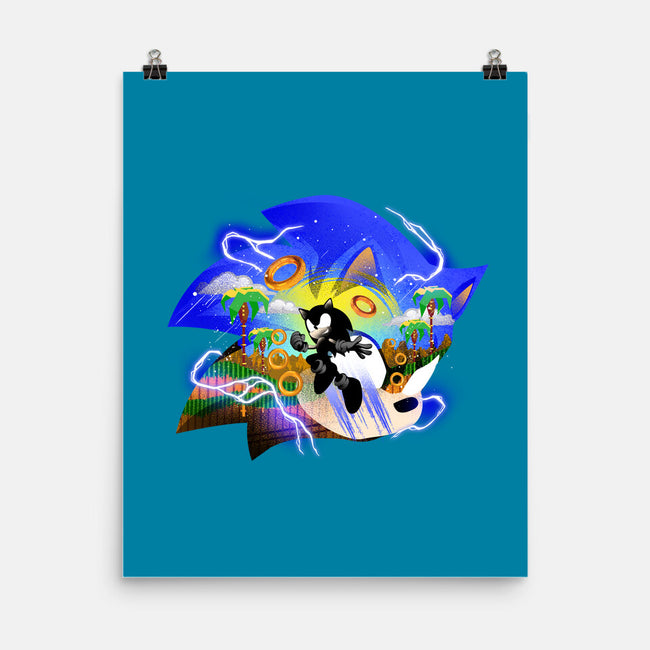Faster Than Light Sonic-None-Matte-Poster-hypertwenty