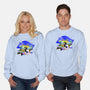 Faster Than Light Sonic-Unisex-Crew Neck-Sweatshirt-hypertwenty