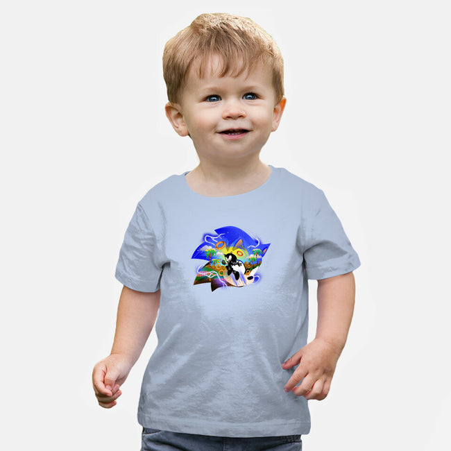 Faster Than Light Sonic-Baby-Basic-Tee-hypertwenty