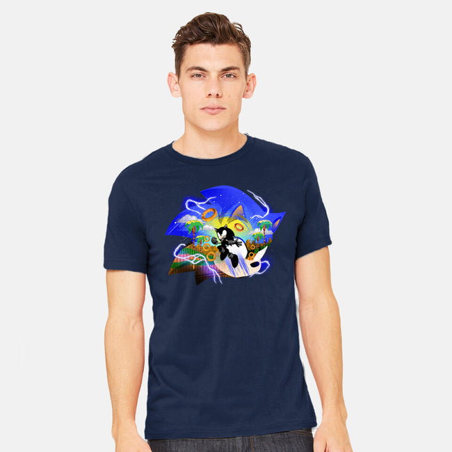 Faster Than Light Sonic-Mens-Heavyweight-Tee-hypertwenty