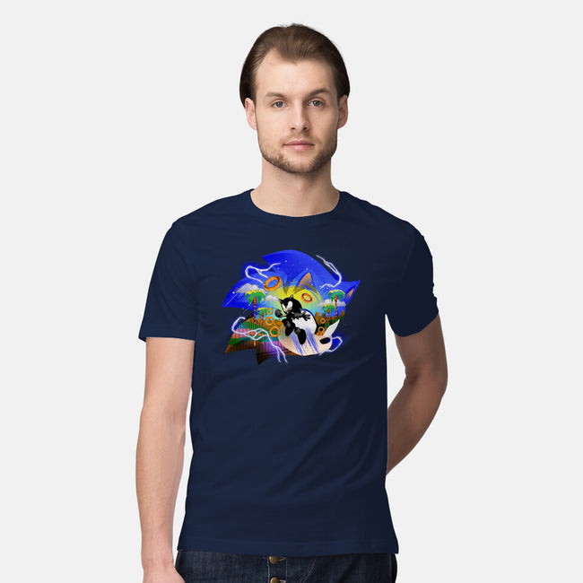 Faster Than Light Sonic-Mens-Premium-Tee-hypertwenty