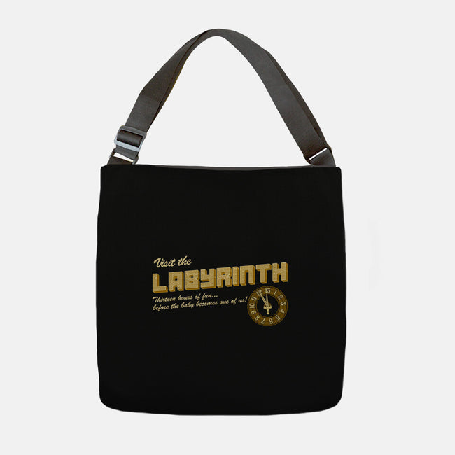 Thirteen Hours Of Fun-None-Adjustable Tote-Bag-DrMonekers