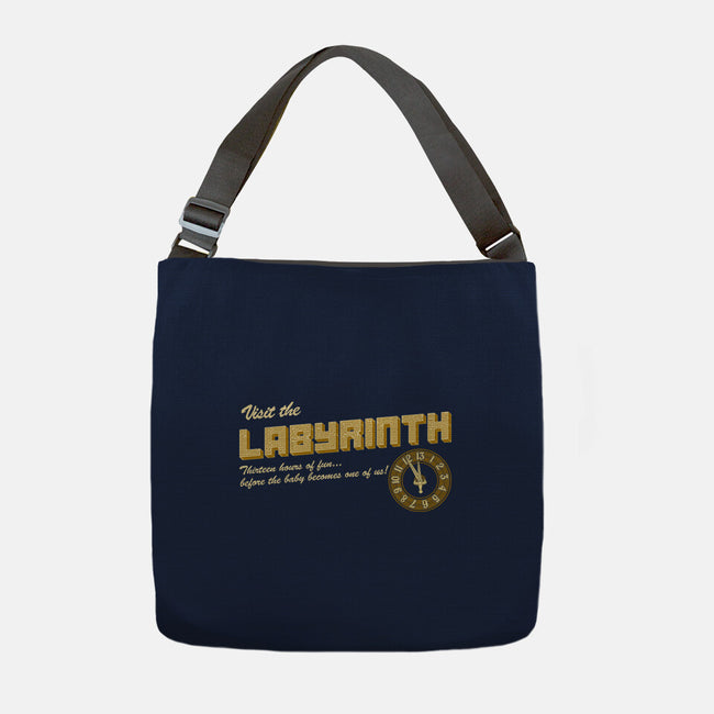 Thirteen Hours Of Fun-None-Adjustable Tote-Bag-DrMonekers