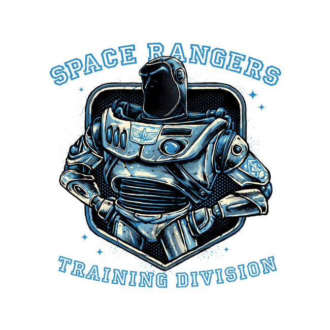 Space Rangers Training Division-Mens-Basic-Tee-glitchygorilla