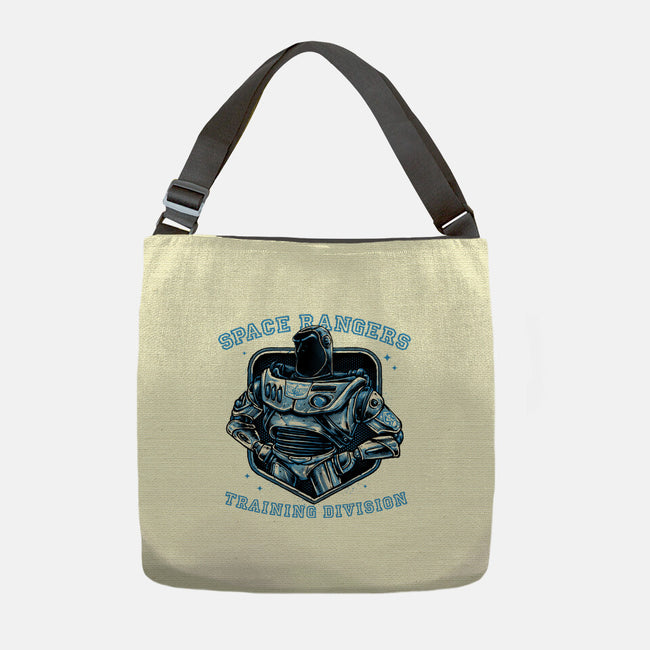 Space Rangers Training Division-None-Adjustable Tote-Bag-glitchygorilla