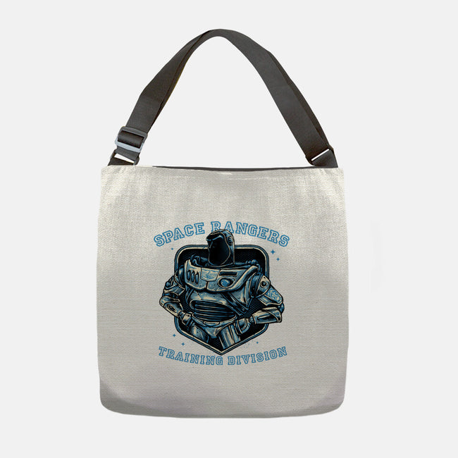 Space Rangers Training Division-None-Adjustable Tote-Bag-glitchygorilla