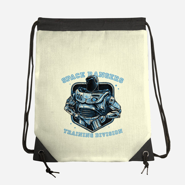 Space Rangers Training Division-None-Drawstring-Bag-glitchygorilla
